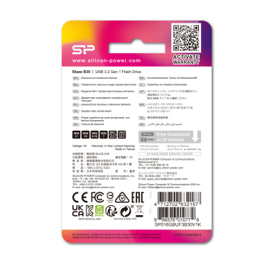 Logotrade ärikingitused pilt: Pendrive Silicon Power Blaze B30 3.1