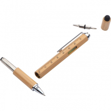 Logotrade firmakingitused pilt: 6in1 multifunktsionaalne pastapliiats COIMBRA