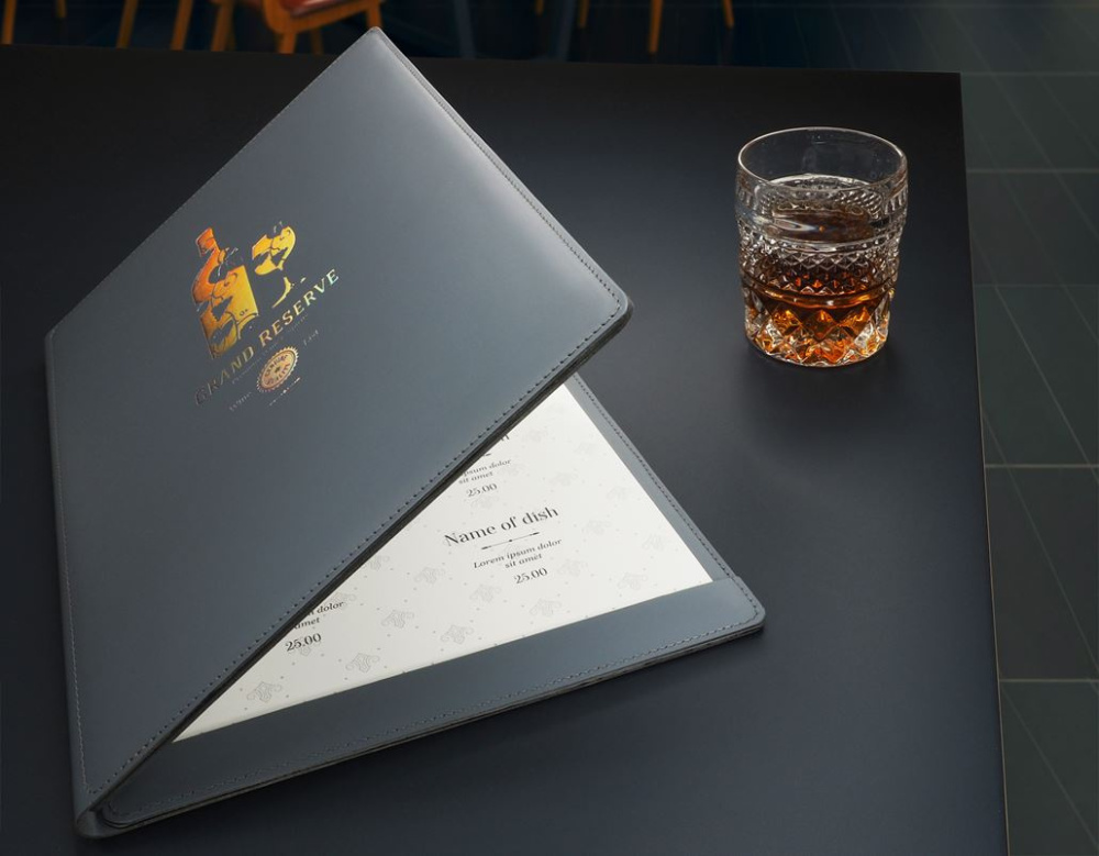 Logotrade firmakingituse foto: Menüü kaaned Fine Dining 1059094
