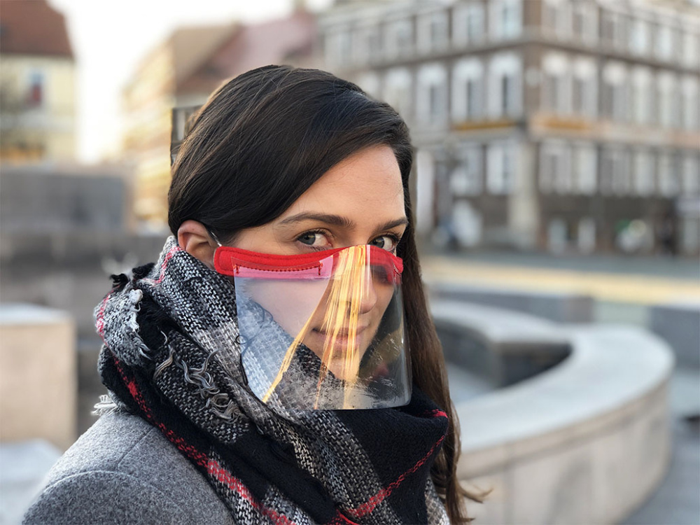 Logo trade firmakingi pilt: KALIPSO näokaitse - läbipaistev mask suu ja nina jaoks 1447162