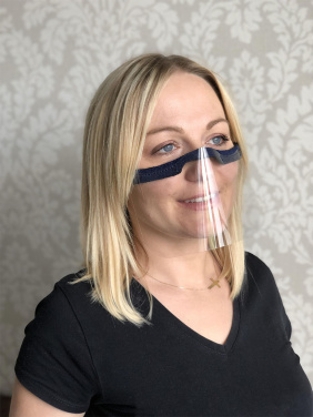 Logotrade reklaamtoote foto: KALIPSO näokaitse - läbipaistev mask suu ja nina jaoks 1447162