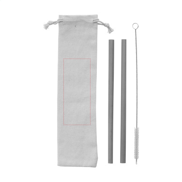 Logo trade reklaamtoote pilt: ECO Bamboe Straw Komplekt bambusest kõrred