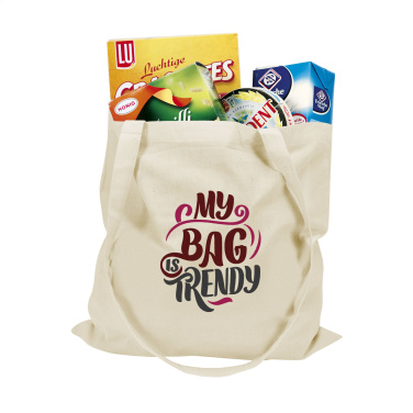 Logotrade reklaamkingituse foto: ShoppyBag (135g/m²) pikkade sangadega puuvillane kott