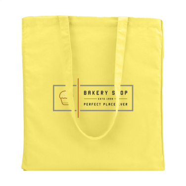 Logotrade ärikingituse foto: Värviline Square Bag (160 g/m²) puuvillane kott