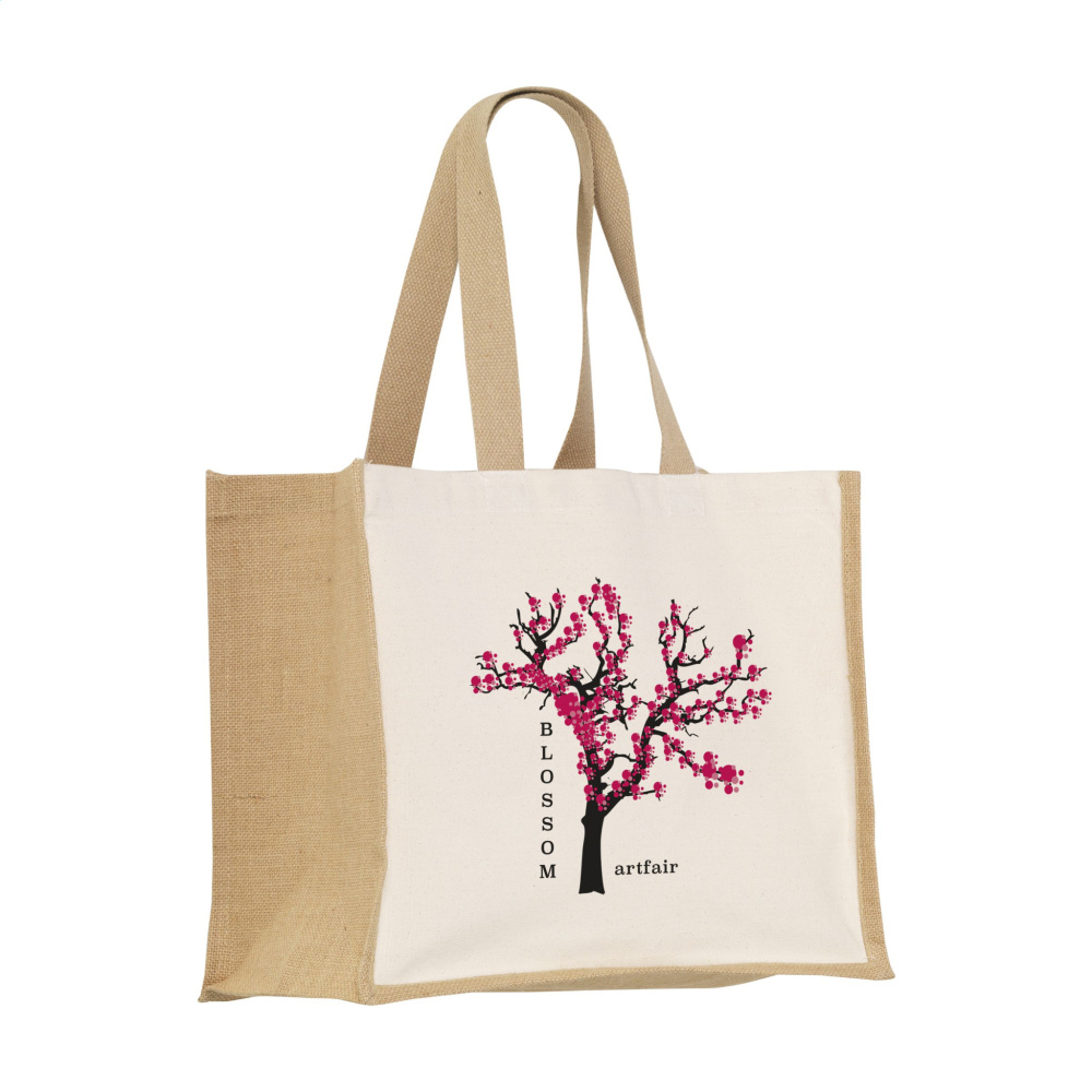Logo trade meene pilt: Džuudist Canvas Shopper kott (320 g/m²).