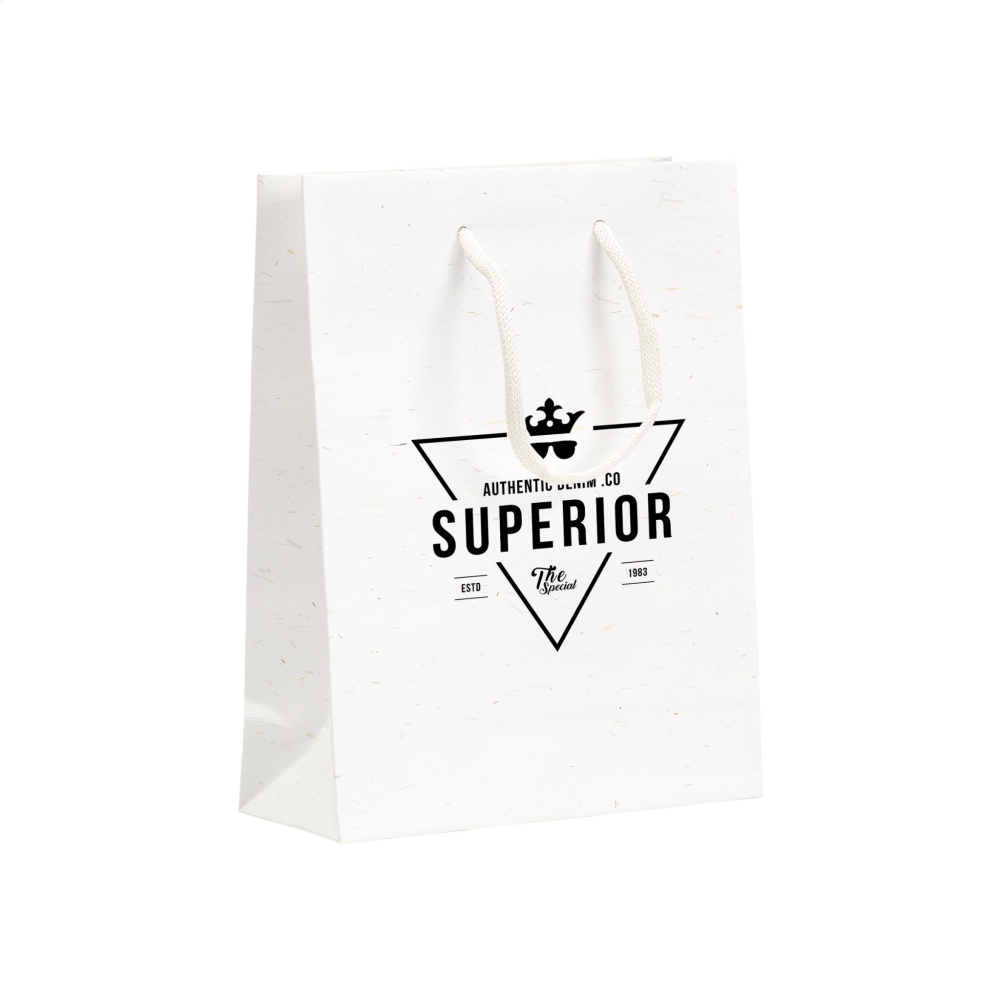 Logotrade meene foto: Õlgkiududega taaskasutatud Leaf It Bag (180 g/m²) S