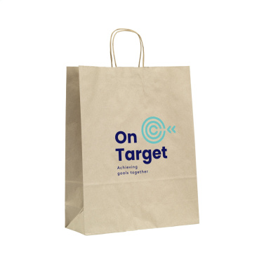 Logo trade ärikingituse pilt: Leaf It Bag taaskasutatud murupaber (90 g/m²) M