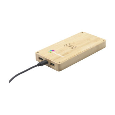 Logo trade reklaamkingi pilt: Solar Powerbank 8000+ juhtmevaba laadija