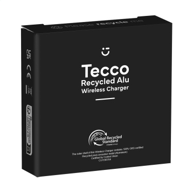 Logotrade meene foto: Tecco GRS taaskasutatud alumiiniumist 15 W juhtmeta laadija