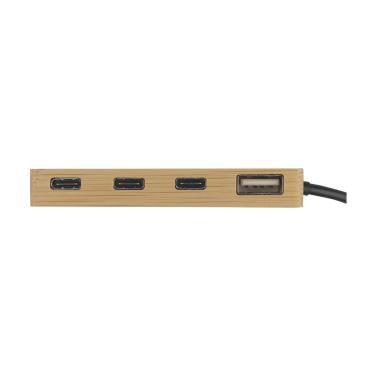 Logotrade firmakingitused pilt: Fyra bambusest USB jaotur