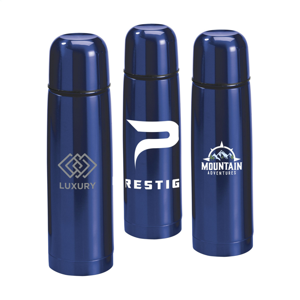 Logotrade meene foto: ThermoColour RCS Recycled Steel 500 ml termopudel