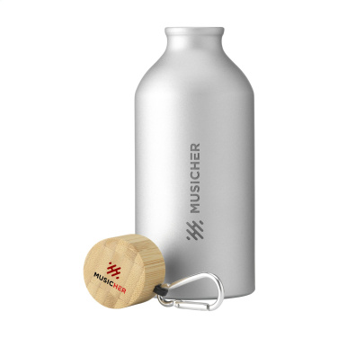 Logo trade firmakingitused foto: AluBamboo GRS Recycled Alu 500 ml veepudel
