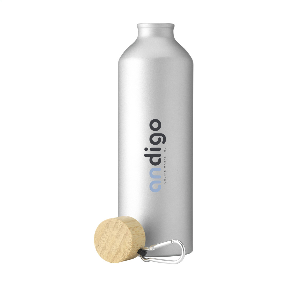 Logotrade firmakingi foto: AluBamboo GRS Recycled Alu 750 ml veepudel