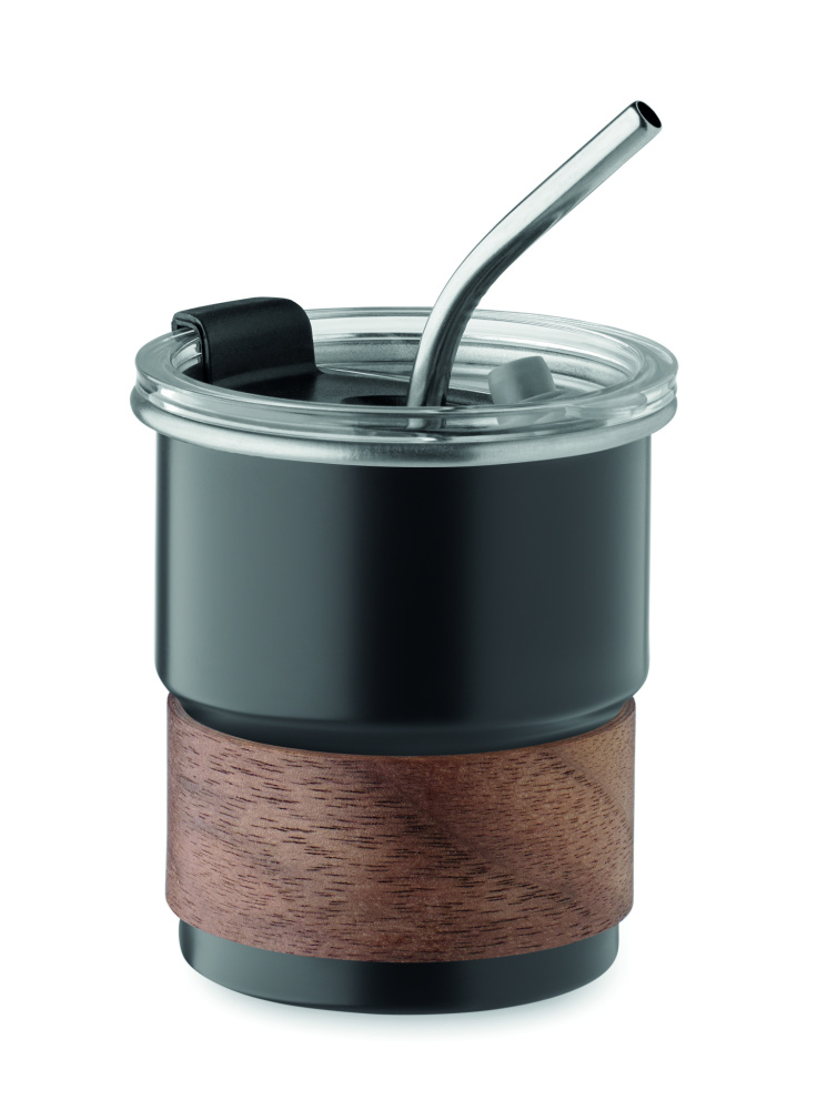 Logo trade meene pilt: Akaatsiast roostevaba termoskruus, 260 ml