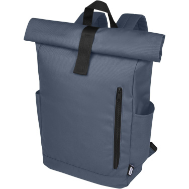 Logotrade ärikingi foto: Byron 15,6" GRS RPET rull-top seljakott 18L