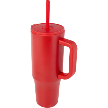 Logotrade reklaamtoote foto: Brady 900 ml RCS-sertifikaadiga termoskruus silikoonkõrrega
