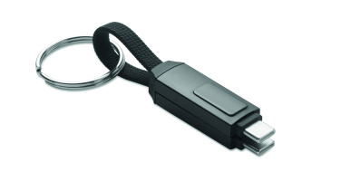 Logotrade reklaamtoote foto: KEYSTO 60W laadimiskaabli võtmehoidja