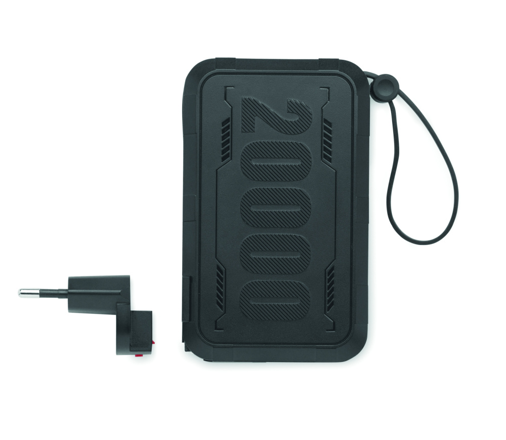 Logotrade ärikingi foto: 20000 mAh ABS-plastist akupank POWROC