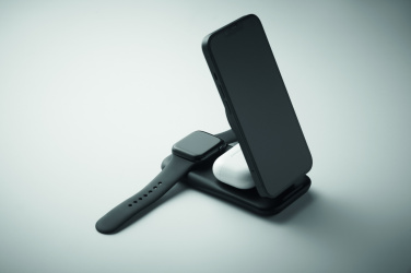 Logotrade ärikingi foto: 3-ühes juhtmevaba laadija 15W PENDOLESS