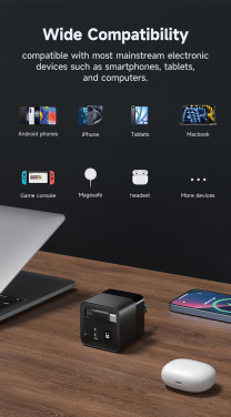 Logo trade firmakingi pilt: Urban Vitamin Mendocino 65W GaN laadija sissetõmmatav kaabel