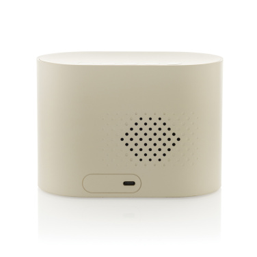 Logotrade reklaamkingituse foto: LumaRise RCS taaskasutatud plastist valge müraga äratuskell