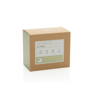 Logotrade meened pilt: LumaRise RCS taaskasutatud plastist valge müraga äratuskell