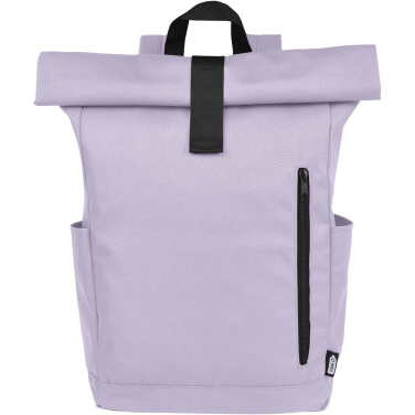 Logotrade meened pilt: Byron 15,6" GRS RPET rull-top seljakott 18L