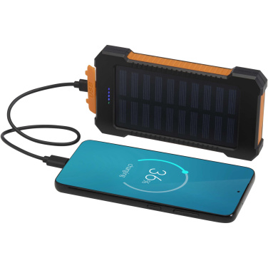 Logotrade reklaamkingi foto: Altair 5000 mAh 10W päikesepatareiga akupank