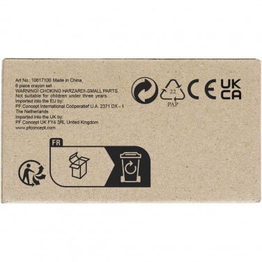 Logotrade mainoslahjat kuva: Ayo-väriliitusetti, 6 osaa