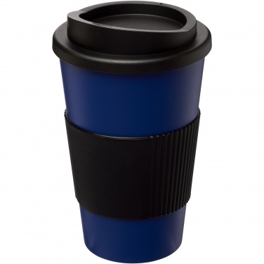 Logotrade liikelahjat kuva: Americano® 350 ml eristetty muki oterenkaalla