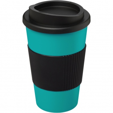 Logo trade liikelahja mainoslahja tuotekuva: Americano® 350 ml eristetty muki oterenkaalla