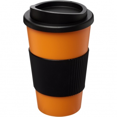 Logotrade liikelahja mainoslahja kuva: Americano® 350 ml eristetty muki oterenkaalla