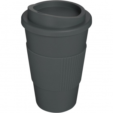Logo trade mainostuotet tuotekuva: Americano® 350 ml eristetty muki oterenkaalla