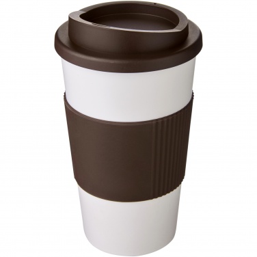Logo trade mainoslahjat ja liikelahjat kuva: Americano® 350 ml eristetty muki oterenkaalla