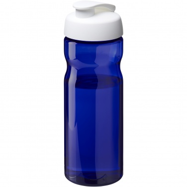 Logo trade liikelahja mainoslahja tuotekuva: H2O Active® Eco Base 650 ml -urheilujuomapullo läppäkannella