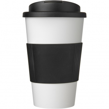 Logotrade mainostuotet kuva: Americano® 350 ml muki, läikyttämätön kansi, grippi