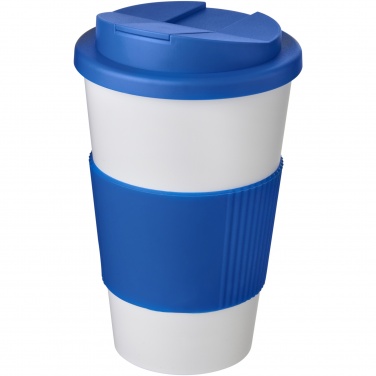 Logo trade mainoslahjat ja liikelahjat kuva: Americano® 350 ml muki, läikyttämätön kansi, grippi