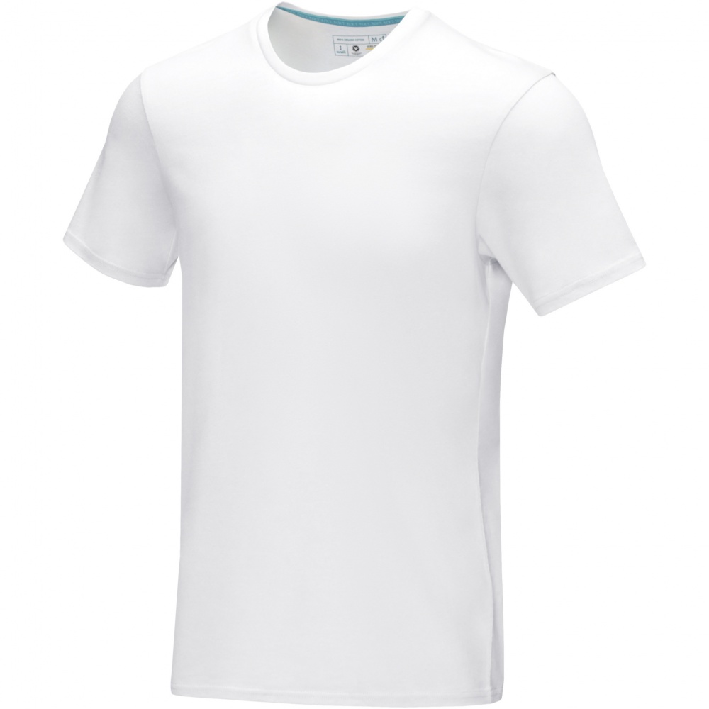 Logo trade liikelahjat tuotekuva: Azurite short sleeve men’s organic t-shirt