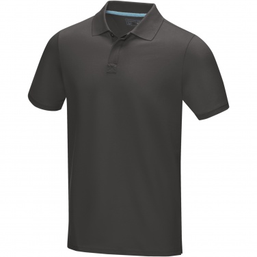 Logo trade liikelahjat mainoslahjat kuva: Graphite short sleeve men’s organic polo