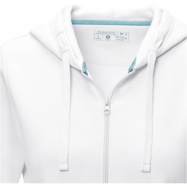 Logotrade mainoslahjat ja liikelahjat tuotekuva: Ruby women’s organic recycled full zip hoodie