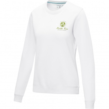 Logo trade mainostuotet tuotekuva: Jasper women’s organic recycled crewneck sweater