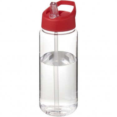 Logotrade liikelahja mainoslahja kuva: H2O Active® Octave Tritan™ 600 ml urheilujuomapullo nokallisella korkilla