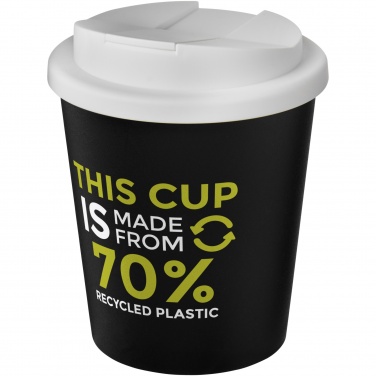 Logotrade liikelahjat kuva: Americano® Espresso Eco 250 ml kahvimuki kierrätetystä materiaalista. Läikkymätön kansi.