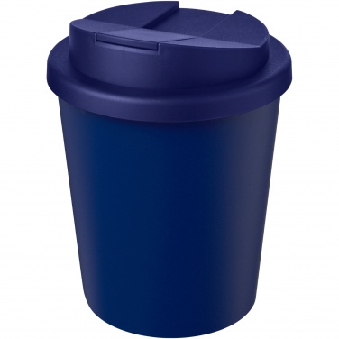 Logo trade mainoslahjat tuotekuva: Americano® Espresso Eco 250 ml kahvimuki kierrätetystä materiaalista. Läikkymätön kansi.