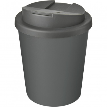Logo trade mainoslahjat tuotekuva: Americano® Espresso Eco 250 ml kahvimuki kierrätetystä materiaalista. Läikkymätön kansi.