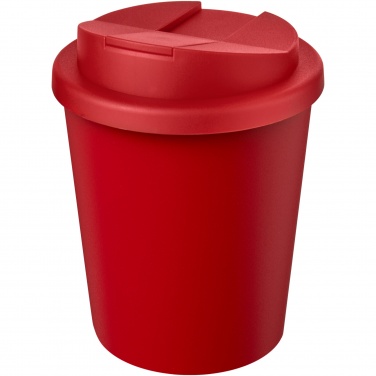 Logotrade mainoslahja ja liikelahja kuva: Americano® Espresso Eco 250 ml kahvimuki kierrätetystä materiaalista. Läikkymätön kansi.