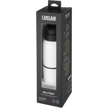 Logo trade liikelahja mainoslahja tuotekuva: CamelBak ruostumattomasta teräksestä 500 ml:n pullo ja 350 ml:n kuppi