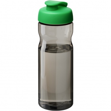 Logo trade liikelahja kuva: H2O Active® Eco Base 650 ml:n urheilujuomapullo läppäkannella