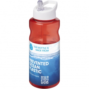Logo trade mainostuotet tuotekuva: H2O Active® Eco Big Base 1 litran urheilujuomapullo kaatonokkakannella