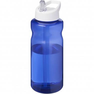 Logo trade liikelahja mainoslahja tuotekuva: H2O Active® Eco Big Base 1 litran urheilujuomapullo kaatonokkakannella